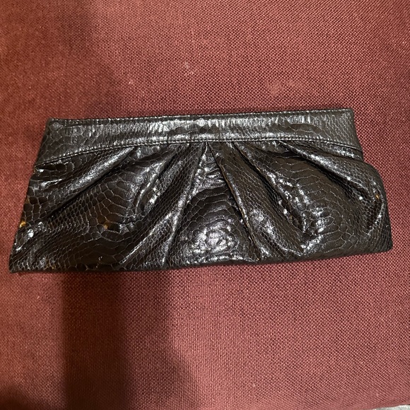 Bundle of 3 faux snakeskin clutches - Picture 2 of 10